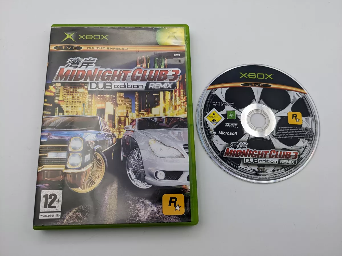 Midnight Club 3: Dub Edition Remix - Original Xbox Game - PAL - Free, Fast  P&P!