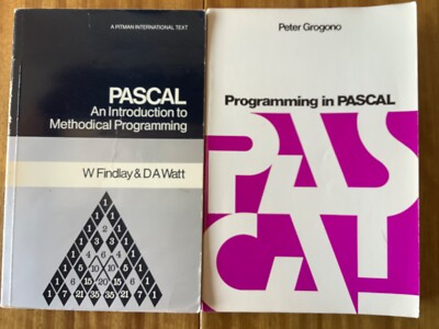 Programmierung in PASCAL & PASCAL, eine Einführung in die methodische Programmierung.