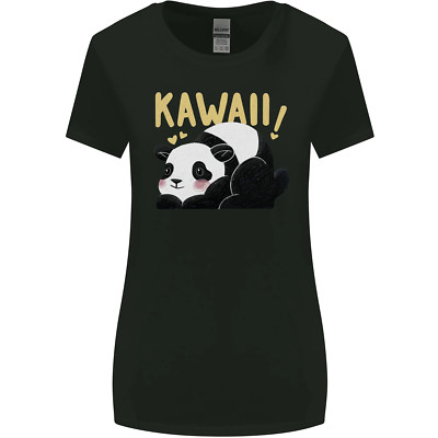 Kawaii Panda Bear Cute Womens Wider Cut T-Shirt