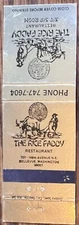 The Rice Paddy Restaurant Bellevue WA Washington Vintage Matchbook Cover
