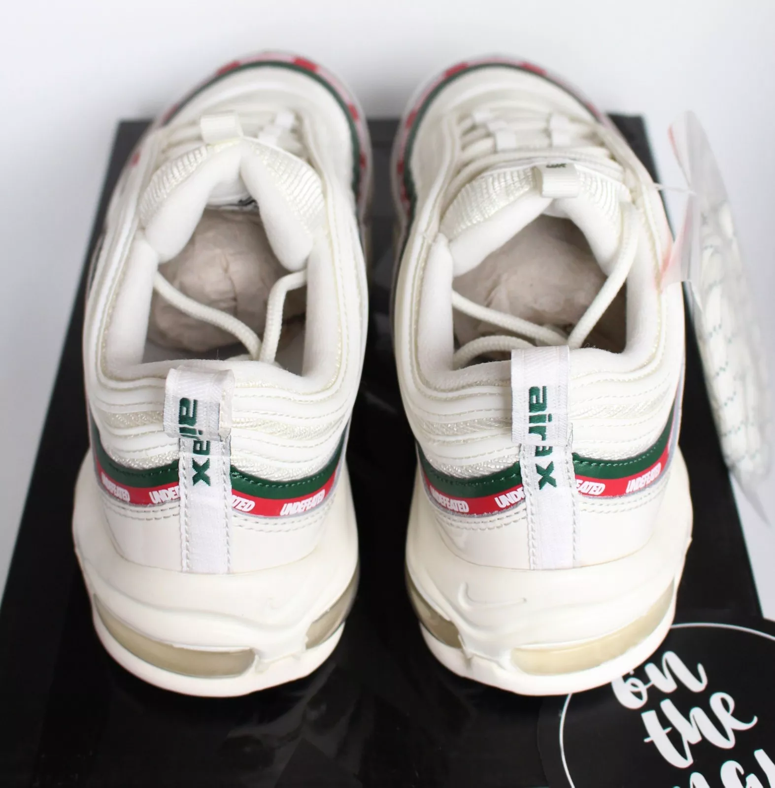 Nike x Undefeated Air Max 97 OG White Cream Red Nepal Ubuy