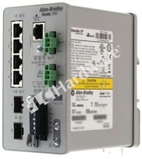 Allen Bradley 1783-BMS06SL /A Stratix 5700 6-Port w/ SFP Managed EtherNet Switch