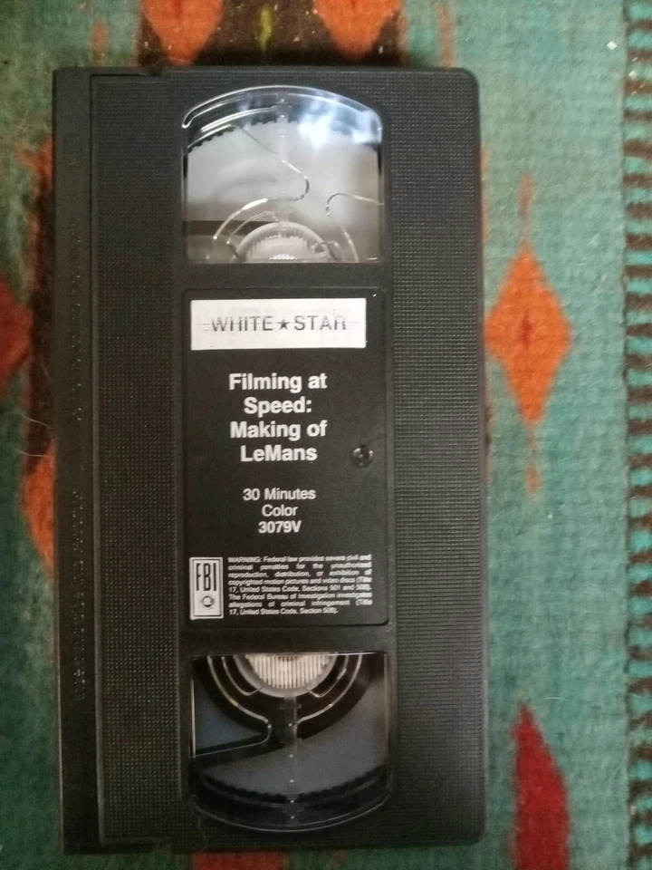 Filming at Speed: Making of "Le Mans" (VHS, 2002) Rare Hard To Find - Image 3 of 3