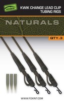 Fox Edges™ Naturals Kwik Change Lead Clip Tubing Setup