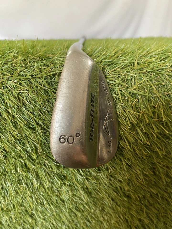 Top Flite L-60 60° 高抛挖起杆带顶部 Flite 杆身和良好的专业 Tech 握把右手 — 第 2/4 张图片