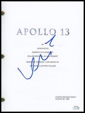 Kevin Bacon "Apollo 13" AUTOGRAPH Signed Full Complete Script Screenplay ACOA