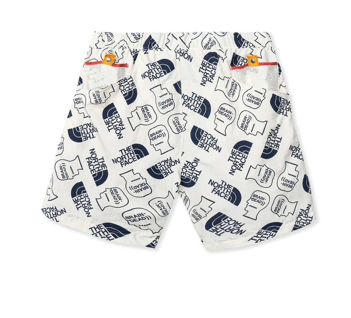 THE NORTH FACE X BRAIN DEAD BAGGY CLIMBER SHORT - VINTAGE WHITE - Size L NWT