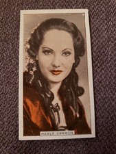 MERLE OBERON card Stage and Cinema Beauties No. 27 Godfrey Phillips  Series