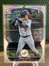 Jesus Galiz 2023 Bowman Chrome Baseball 1st Bowman Mojo Refractor #BCP-187