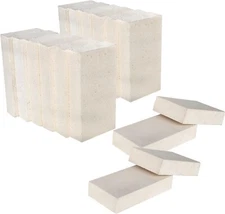 SIMOND STORE Insulating Fire Brick - 2500F Rated - 2-1/2" x 4-1/2" x 9" - 16 Pcs
