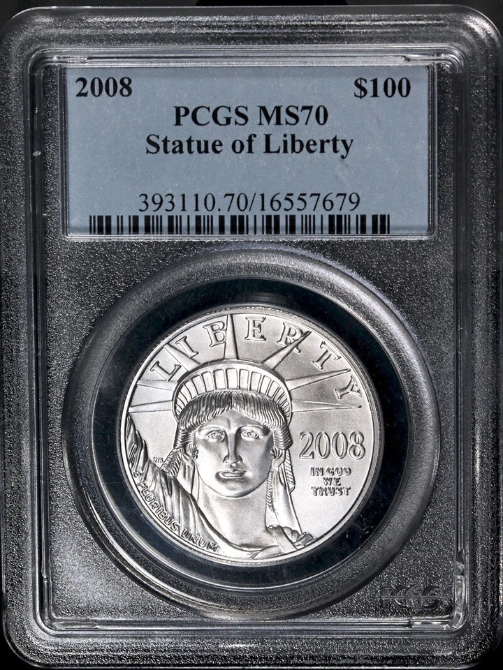 2008 Platinum American Eagle $100 PCGS MS70 Superb Eye Appeal - Image 3 of 4