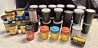 Vintage Lot of 36 KODAK FILM CANISTERS plastic + 3 Metal + 1 Roll of 35mm Film — photo 1