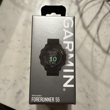 Garmin Forerunner 55 GPS Running Smart Watch - Black