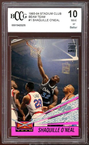 1993 Stadium Club Beam Team Shaquille O'Neal #1 card