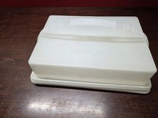 vintage Tupperware rectangular cake carrier C...