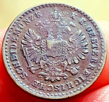 AUSTRIA - LOTTO DI 2 MONETE DA 5/10 DI KRAUZER - BUONA CONSERVAZIONE