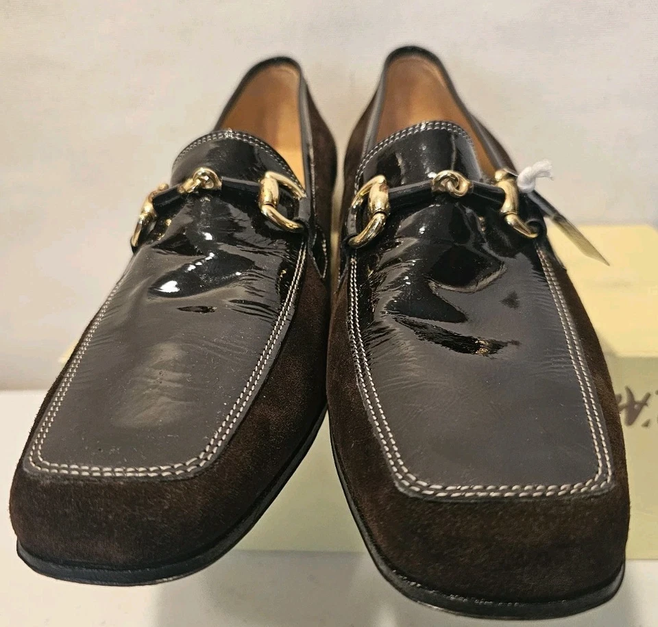 HALLAZGO RARO - ZAPATOS ITALIANOS - L'Artigiana Viareggina MARCA DE LUJO - TALLA 41 EU/10US Foto 4 de 4