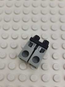 LEGO Parts 970c86pb02 Hips and Light Bluish Gray Legs with Chain Mail Pattern