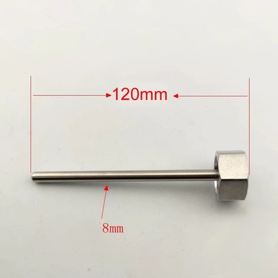 304 SS Schutzrohr mit Außengewinde für Temperaturfühler 100-300 mm