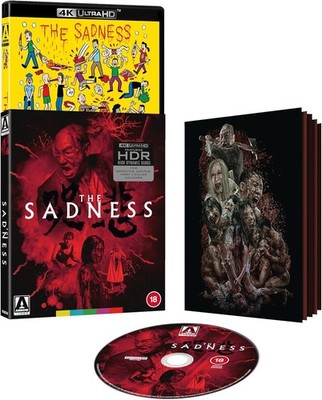 The Sadness (2021) 4K UHD Blu-Ray Limited Edition BRAND NEW (USA Compatible)