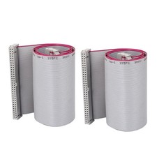 2pcs 2.54mm 64-Pin Female to Female IDE PATA Extension Flat Ribbon Cable 50cm