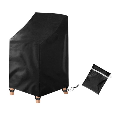 Stackable Patio Chair Cover - Waterproof, Anti-UV, Heavy Duty, All Weather Pr...