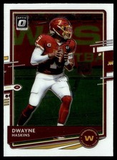 2020 Donruss Optic Dwayne Haskins Washington Football Team #98