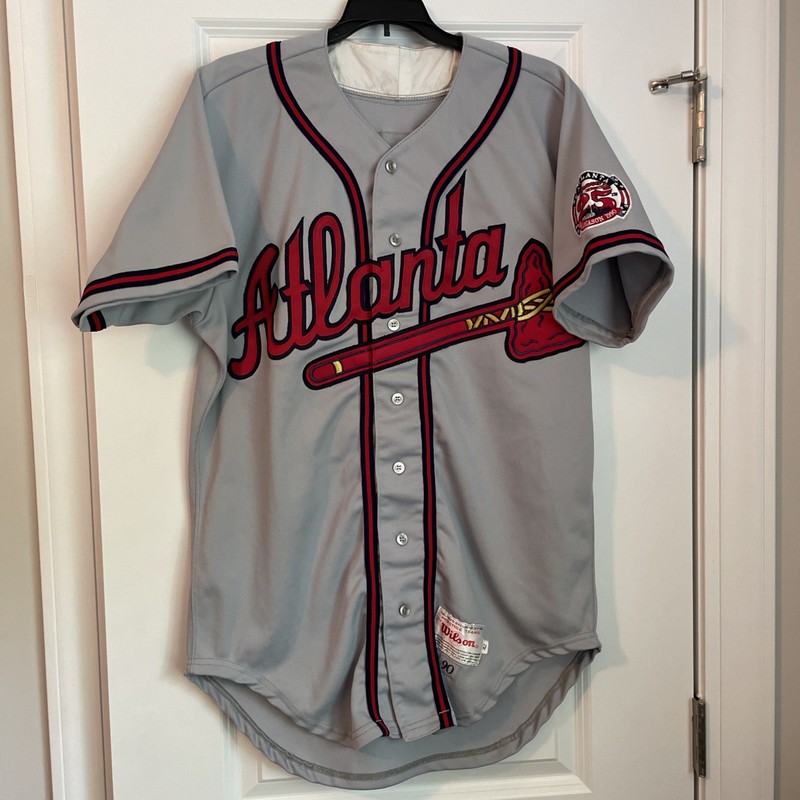 Atlanta Braves Game Used Jersey Bobby Cox #6 RARE Retired Number