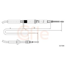 2x Handbremsseil hinten für Audi A6 C5 4B2 4B5 Allroad 4BH | 24401232