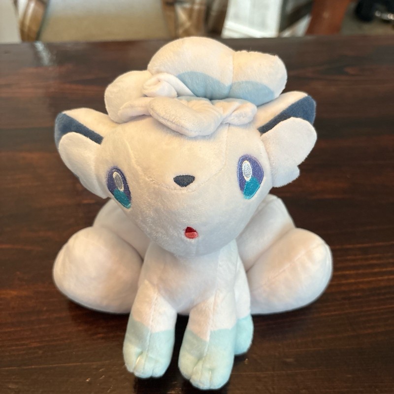Pokemon Plush Alolan Vulpix Stuffed Toy Pokemon Window attachment