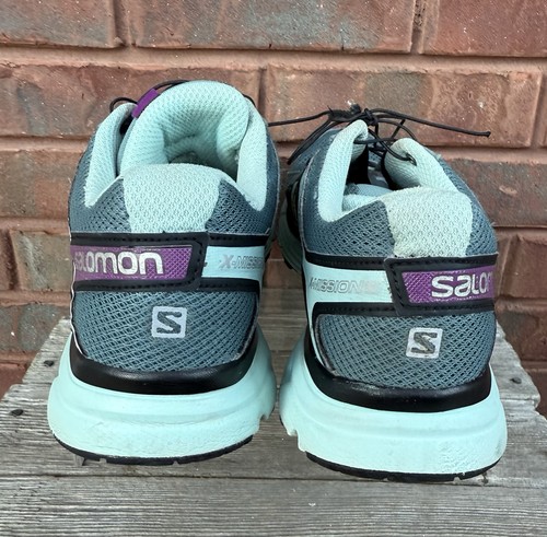 Scarpe da Trail Running Salomon X Mission 3 Blu Teal 402382 Donna Taglia 10 Sneakers - Foto 9 di 18