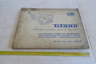 OM Titan Body Parts Catalog 1967 Truck