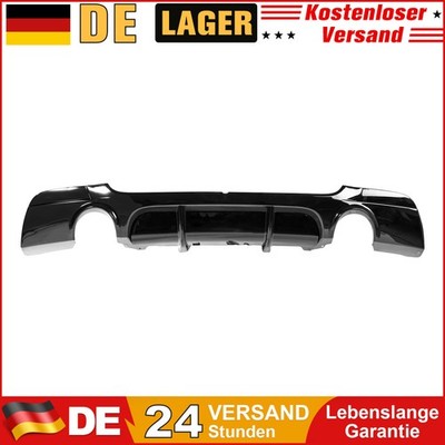 Heckdiffusor Performance Geeignet für BMW 3er E92 E93 335i 335d Schwarz Glanz