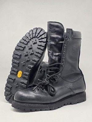 Matterhorn Mens 10'' 1949 Gore-Tex Military Combat Boots Black Leather Size 10.5W