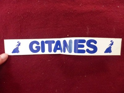 Tobacco car sticker sticker: GYPSIES