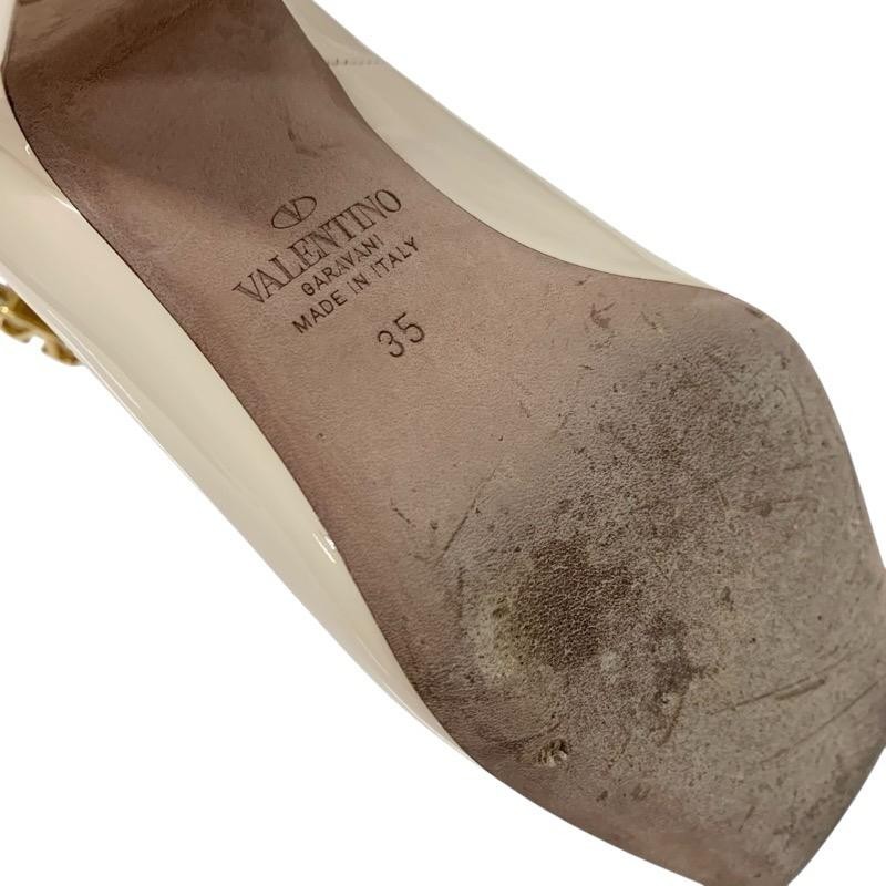 Valentino Garavani Pumps Heel Leather Ivory EU35/US5 116204c thumbnail 8