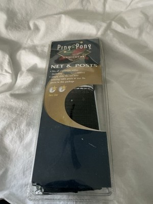 Ping-Pong Brand Table Tennis Net & Posts Set Regulation Size New (Open Package)