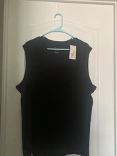 Women’s A New Day Black Sleeveless Shirt Plus Size 3X Soft                  B4-1