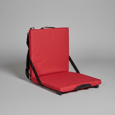 Super Stadium Foldable Cushion Seat 2 Pack In Red NEW