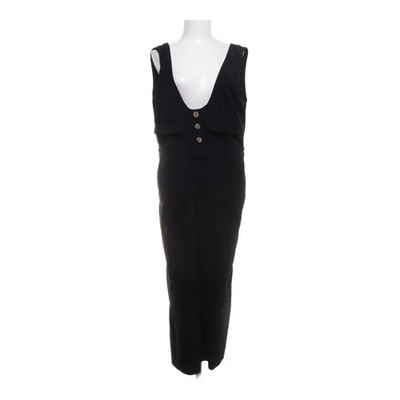 Cider, Jumpsuit, Größe: XL, Schwarz, Polyester, Einfarbig, Cord, Damen #vcH