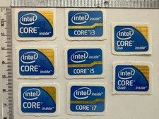 8pcs. PC Computer Stickers. New. Original. Intel Inside. Core i3/i5/i7/Duo/Quad.