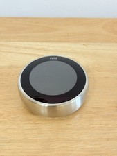 Google Nest Learning Thermostat Stainless Steel 3rd Gen Smart Thermostat Only