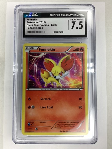 Fennekin graded CGC 7.5 for sale on eBay