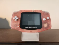 Nintendo Game Boy Advance Console Milky Pink Clear