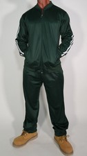MEN'S GREEN 2-PIECE TRACK SUIT SET SIZE XL