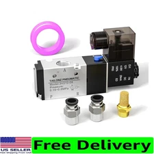 Reliable 1/4" NPT Solenoid Valve - 3V210-08 DC12V Aluminum Pilot-Operated