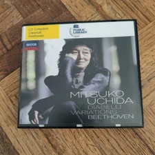 "Beethoven" by MITSUKO UCHIDA (CD 2022) Ex-library 