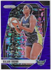 Kalani Brown 182/199 BLUE PULSAR | 2024 Panini WNBA Prizm #29 Dallas Wings