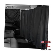 3PCS Car Privacy Curtain - Vehicle Blackout Divider Curtain - 2 Rear - 3pcs