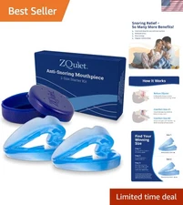 Comfortable Anti-Snoring Solution with Open Front Design - 2 Sizes Included